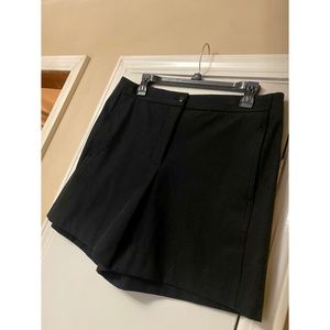 Ann Taylor Black Dress Shorts